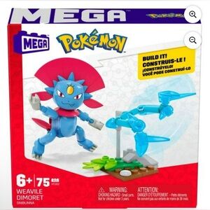 Pokémon MEGA Pokmon Weavile Power Pack 75 Piece Building Set
